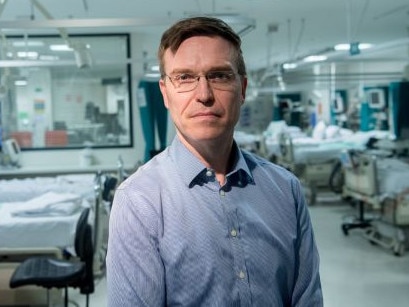 Dr Stephen Warrillow appeared in court via video link on Friday. Picture: Supplied