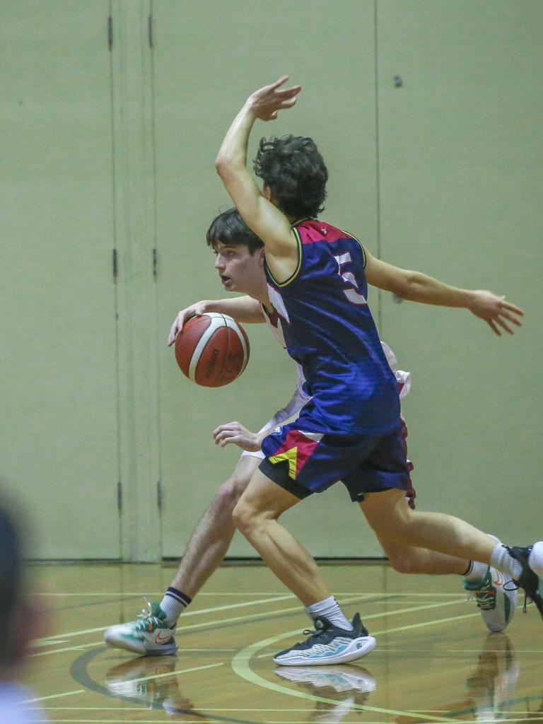 GPS basketball The Southport School v Brisbane State High School at TSS. Picture: Glenn Campbell