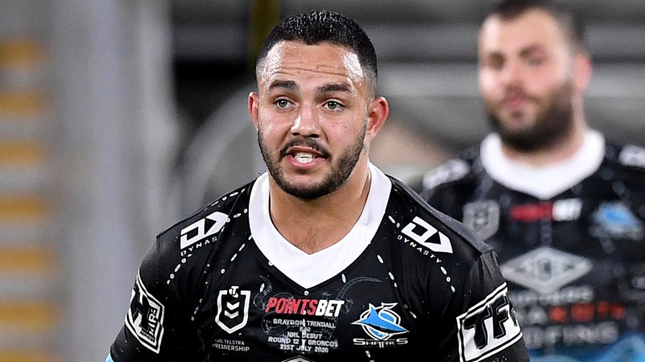 Braydon Trindall has signed a one-year deal with the Sharks.