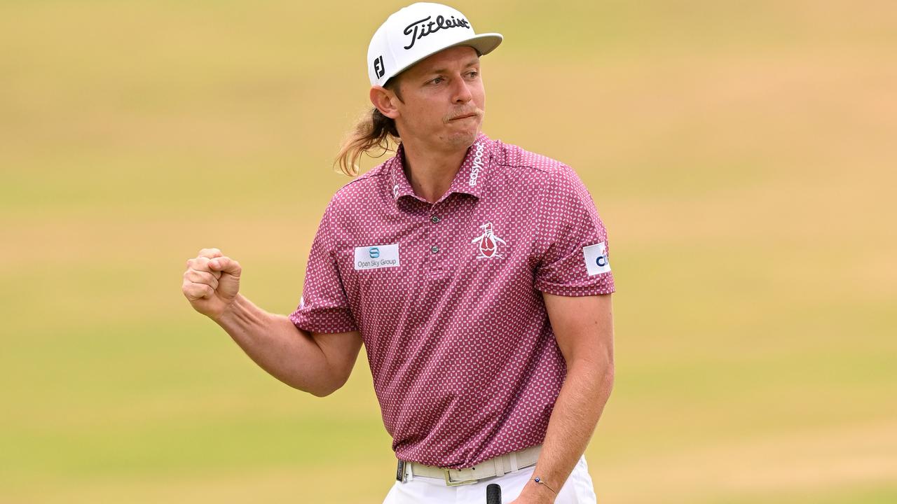 Cameron Smith secured his first major at the British Open. Picture: Getty Images