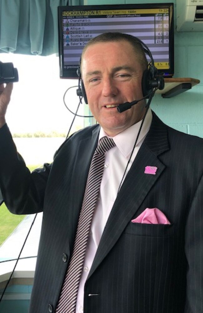 Race caller Russell Leonard will host the 2023 Calcutta. Picture: Supplied