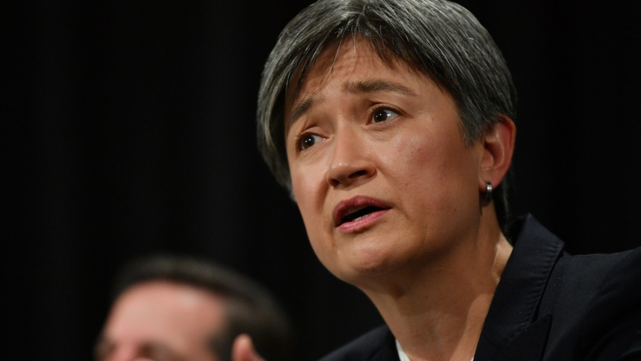 Penny Wong reiterates call for 'humanitarian pause on hostilities' amid Israel-Hamas war