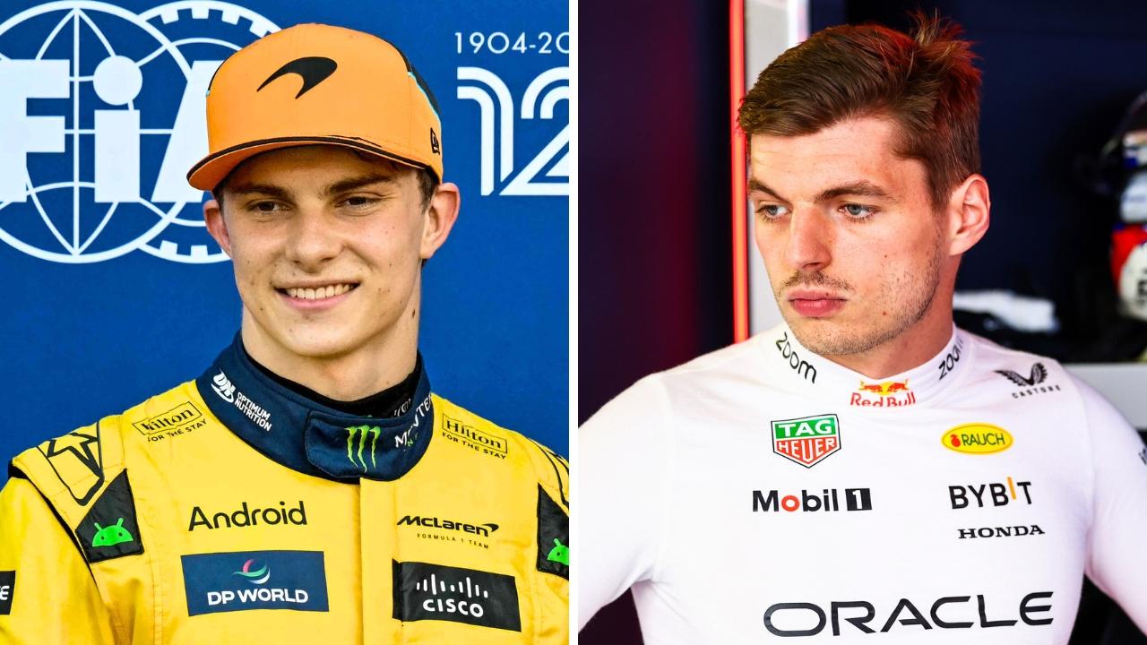 Max Verstappen and Oscar Piastri.