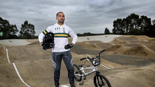 BMX - Anthony Dean is aiming for his second Olympic Games appearance in Tokyo this year. Picture SARAH REED