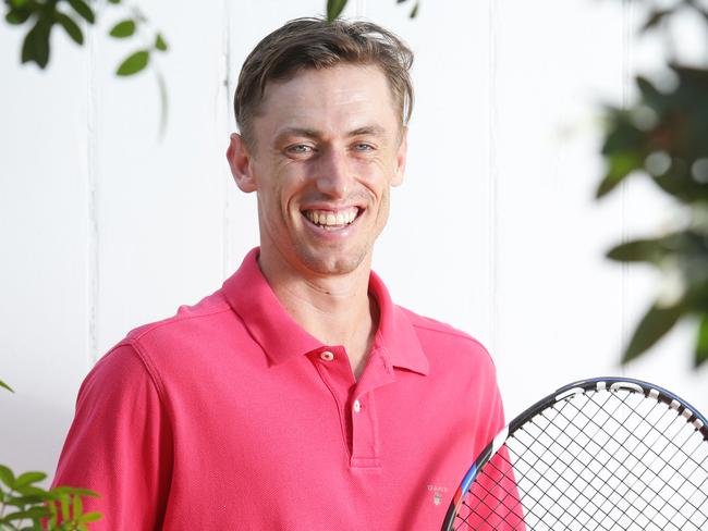 John Millman at home in Brisbane. Picture: AAP