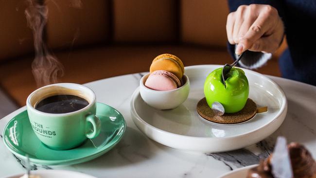 Enjoy a coffee, some cake or macarons at Banksia Bakehouse. Picture: Supplied