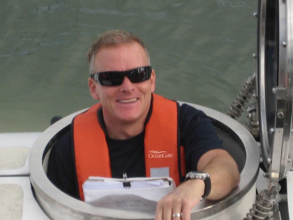 David Lochridge, former director of marine operations, was sacked after pointing out flaws in the submersible craft Titan. Picture; OceanGate.