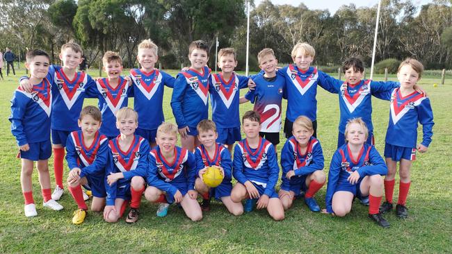 South Barwon McCann under-9 football team. Picture: Mark Wilson