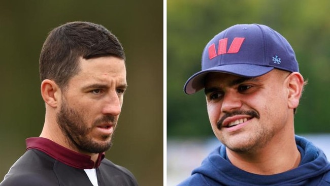 Ben Hunt and Latrell Mitchell. Photos: Getty Images/News Corp