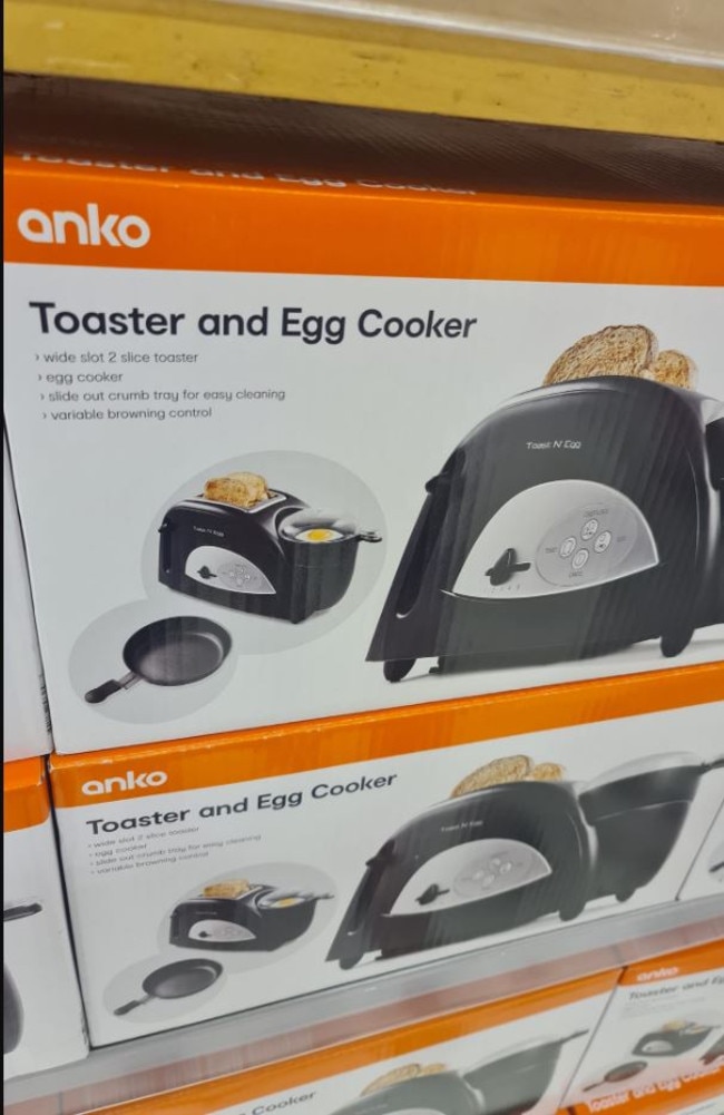 Kmart's $49 toaster and egg cooker is a breakfast game-changer