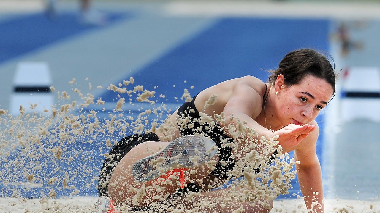 Queensland athletic state titles. Saturday March 13, 2021. Picture, John Gass