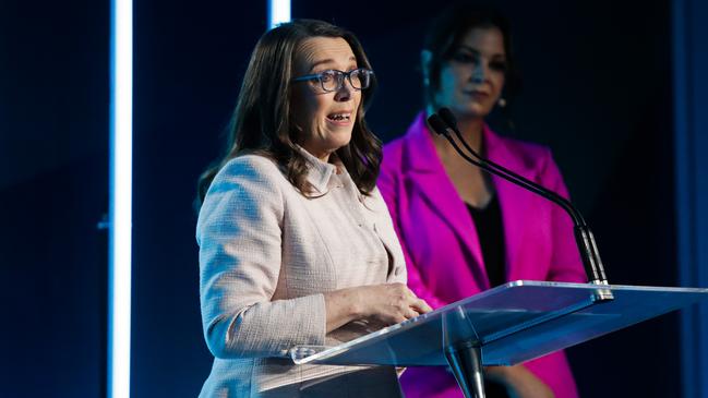 The Australian’s editor-in-chief Michelle Gunn at the 2024 News Awards. Picture: Christian Gilles