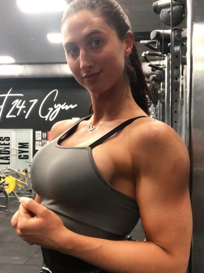 Geelong's most ripped bodies - Canelle Marie. Picture: Instagram