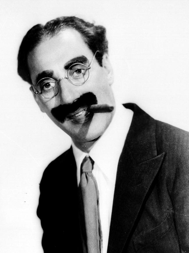 Legendary comedian Groucho Marx.