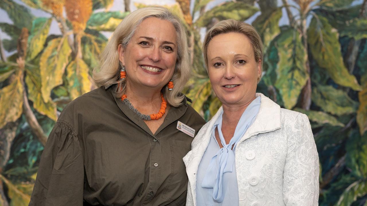 Simone Crowther and Shannon Leaver St Hilda's Mother Daughter Luncheon at JW Marriott for The Pulse. Picture Celeste Humphrey