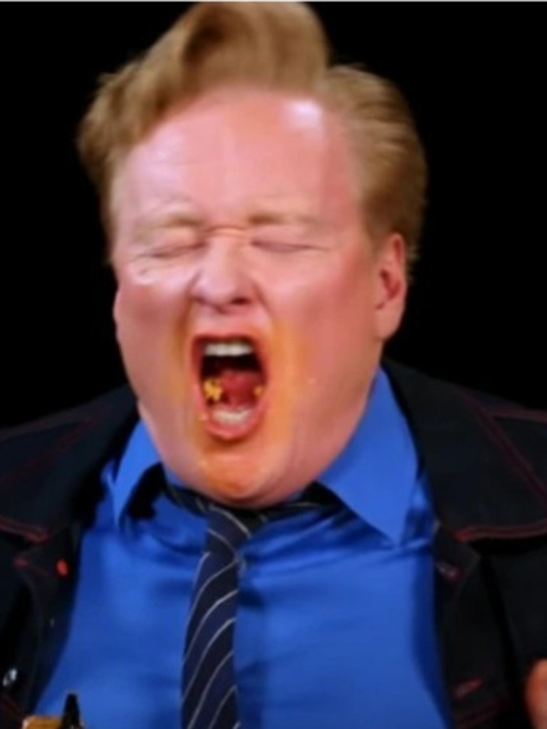 … Conan O'Brien's was flat-out deranged.