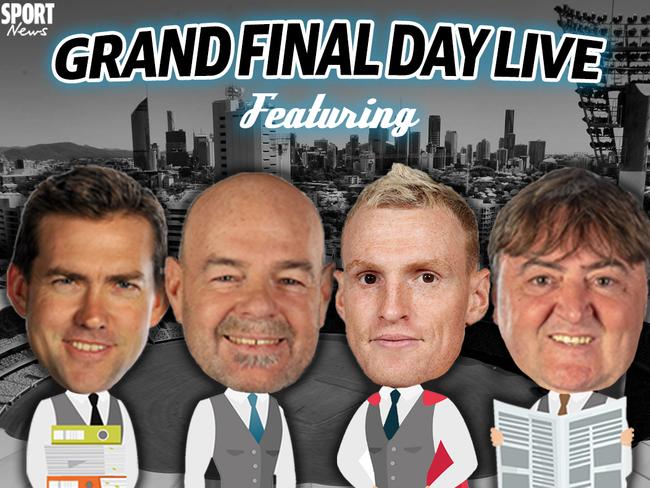 Join Jon Ralph, Mark Robinson, Mitch Robinson and Mick McGuane for jam-packed AFL grand final day coverage.