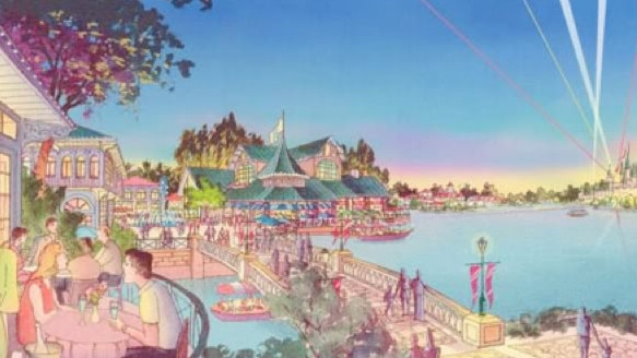 Disneyland Gold Coast artwork from JPI Imagineering.