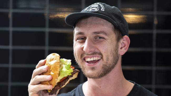 Josh Deluca says the future is still looking bright for Burger Head. Picture: Monique Harmer