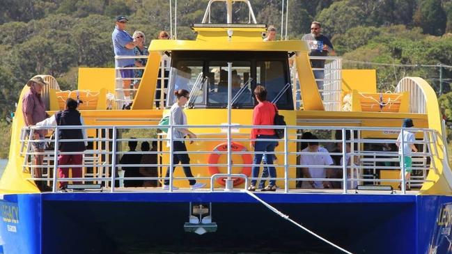 Hundreds of tourists to Straddie are unable to use mobile or wi-fi services after the Telstra network failed on Sunday night. Picture: Contributed