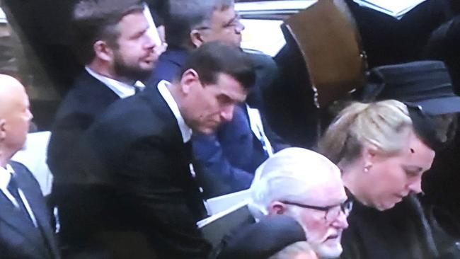 Ben Roberts-Smith at the Queen’s funeral.