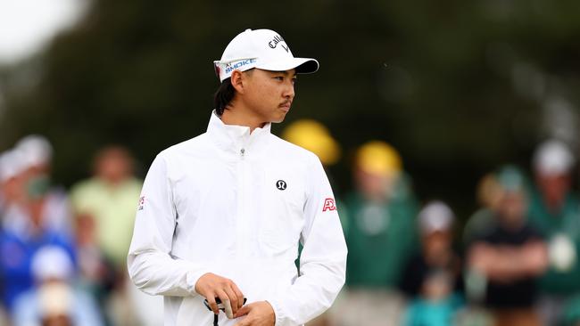 Min Woo Lee, a dark horse for the Masters, is nursing a broken finger and recovering from the flu.