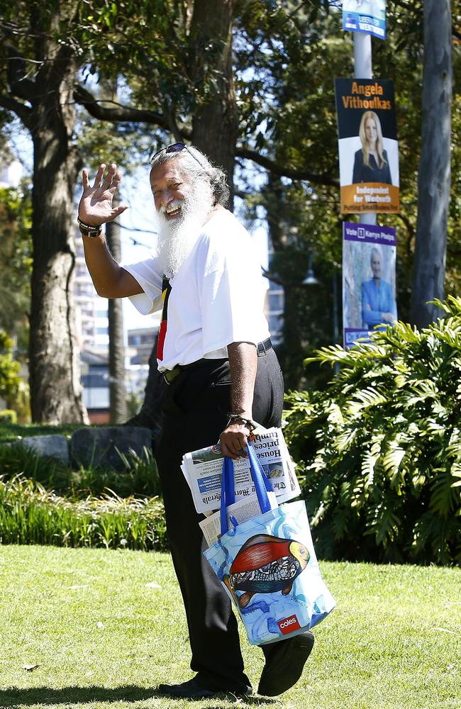 Greens candidate Dominic Wy Kanak. Picture: John Appleyard