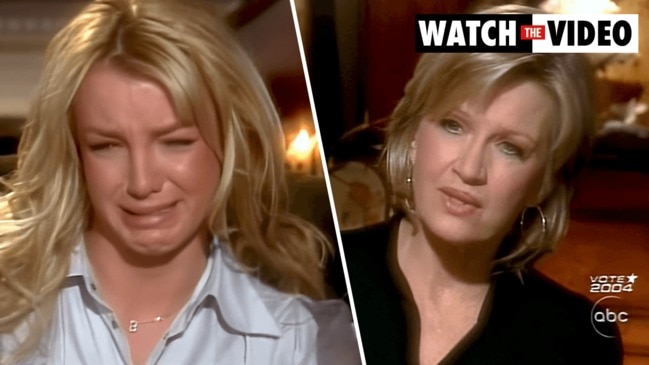 Britney Spears breaks down in famous Diane Sawyer interview (Primetime)