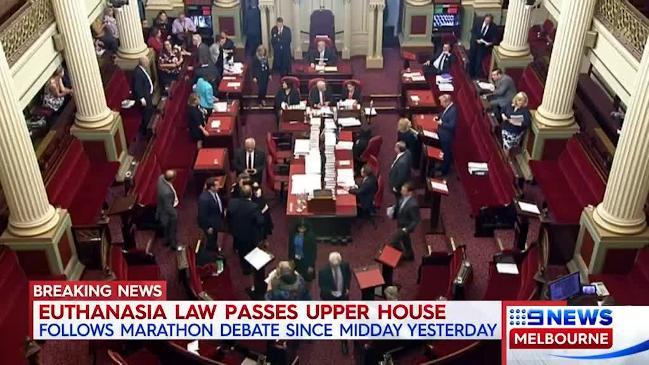 Euthanasia law passes the Senate