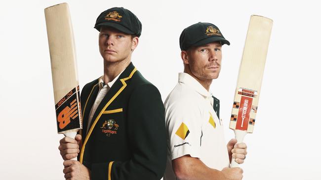 Steve Smith and David Warner were banned by Cricket Australia for a year for their parts in the sand paper incident in South Africa. Photo by Ryan Pierse/Getty Images