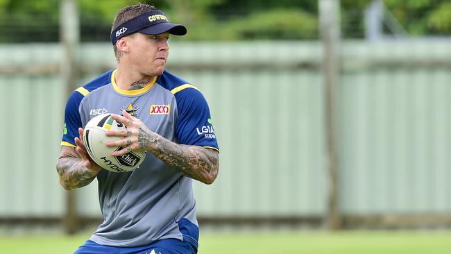 Todd Carney in Cowboys colours. (Shae Beplate)