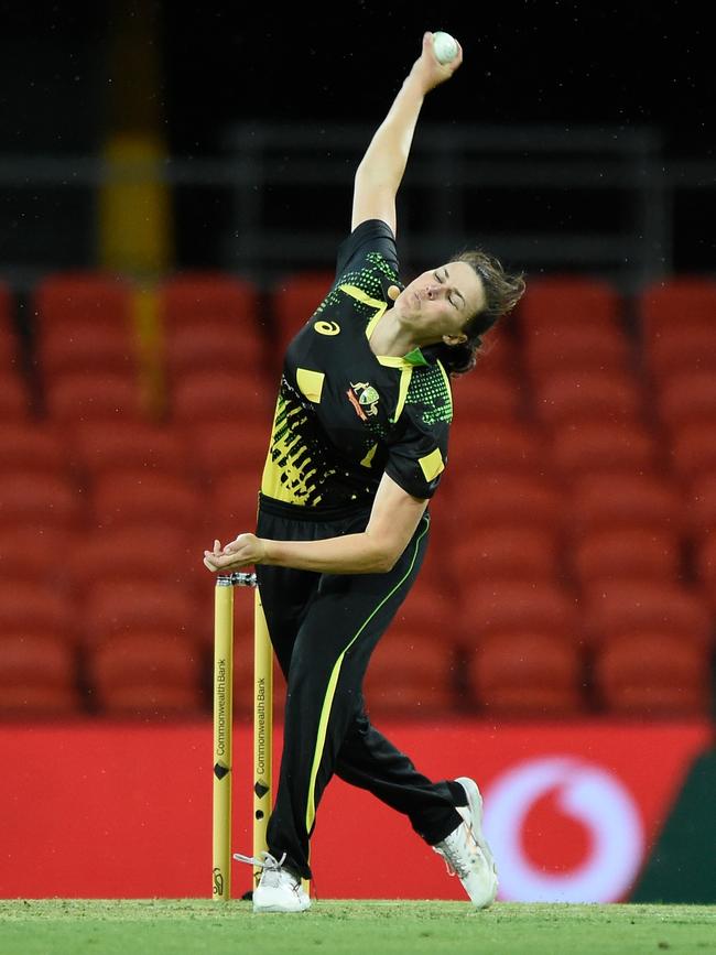 But McGrath has to become even better to keep her spot in the national team. Picture: Getty Images