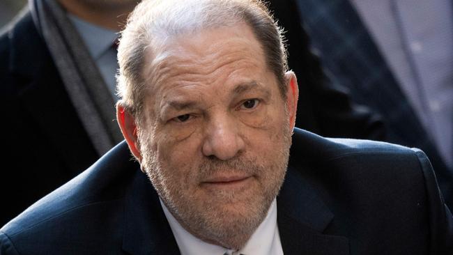 Movie mogul Harvey Weinstein's sex crimes conviction was hailed as a landmark by the MeToo movement fighting sexual misconduct against women. Picture: AFP