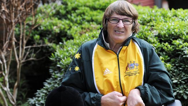 Jan Pike won the NSW Volunteer of the Year award for 2018 after dedicating more than 30 years of her life to the Riding for the Disabled Australia charity. Picture: Peter Kelly