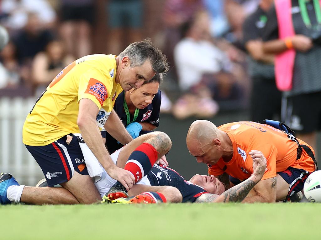 Jake Friend‘s career was cut short as a result of repeated head injuries. Picture: Cameron Spencer/Getty Images)