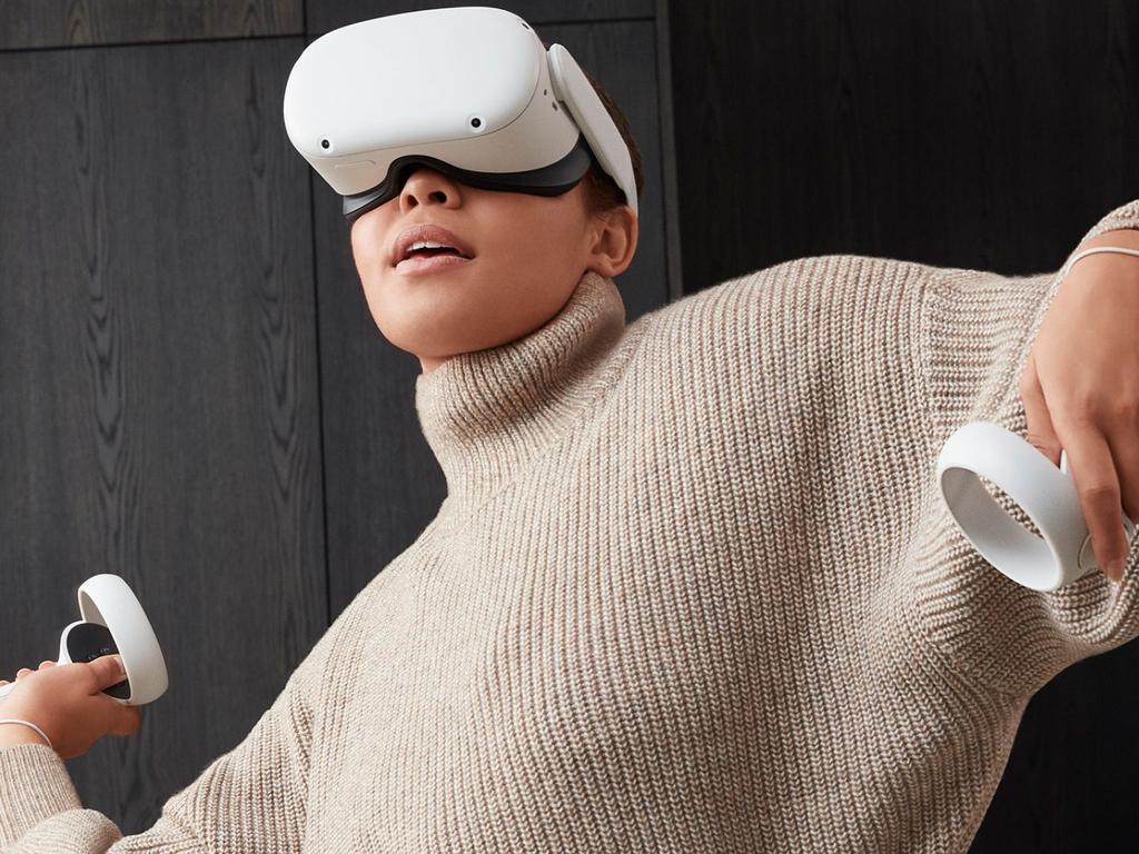 Woman using Oculus Quest 2. Image: Oculus.