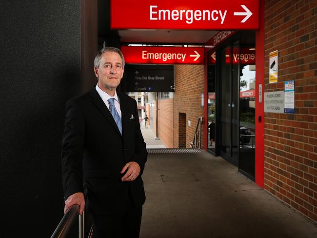 Dr Ian Korbel has spoken about the impact that shortages are already having, with mental health patients sitting in emergency department waiting rooms for days or being sedated rather than treated. Picture: NewsWire/ Gaye Gerard