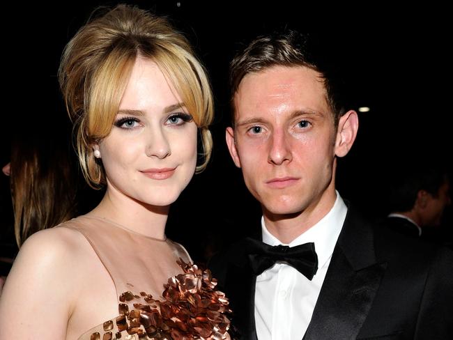 Evan and her ex, Jamie Bell.