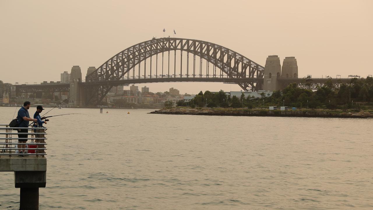 New Year’s Eve celebrations will be affected by smoke today. Picture: Rohan Kelly