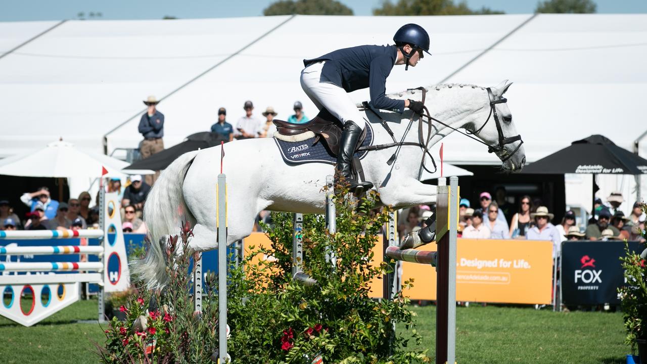 Barrett’s flawless show jumping round secured his win. Picture: Supplied/Michelle Terlato