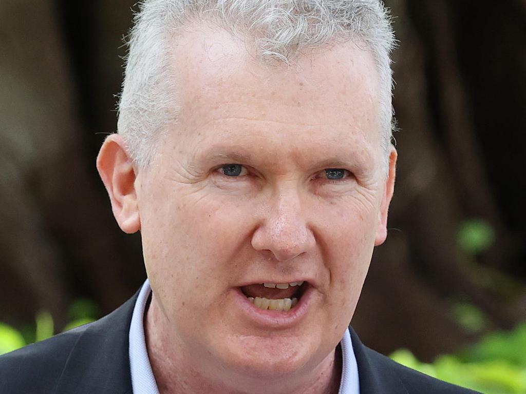 Employment Minister Tony Burke says Australia’s low-paid workers deserve a break. Picture: Liam Kidston