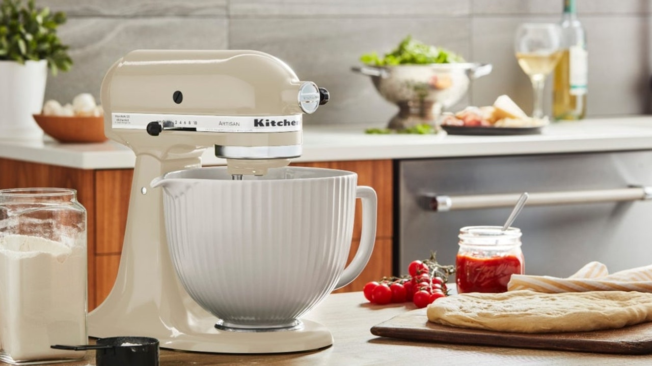 A KitchenAid stand mixer is a must-have for your kitchen.