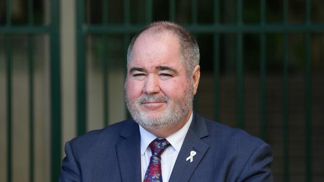 Kevin Bates, who heads the Queensland Teacher’s Union. Picture: Liam Kidston.