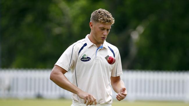 Action from the match between Valley and Northern Suburbs in Ashgrove. Picture: Tertius Pickard