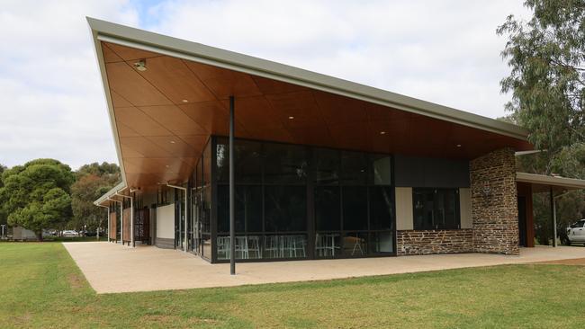 These new school sport clubrooms in Park 9 off Bundeys Rd, North Adelaide, is one of dozens of leases in the Adelaide Parklands netting the city council almost $1 million a year. Picture: NCA NewsWire/David Mariuz