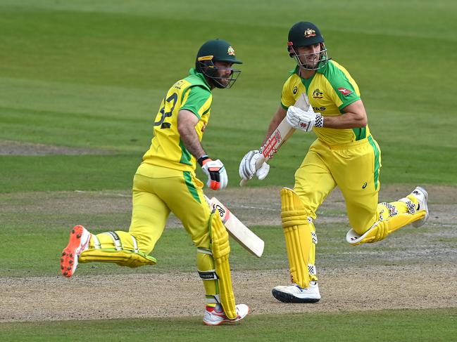 The mercurial talents of Glenn Maxwell and Mitchell Marsh could be the key to breaking the Twenty20 World Cup duck. Picture: Getty Images