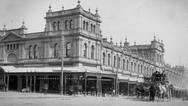 Melbourne’s Eastern Market on the corner of Exhibition and Bourke streets was demolished in 1960. Picture: State Library of Victoria