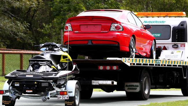 Vehicles seized when police raided his two homes in Parkwood and Guanaba in 2014.