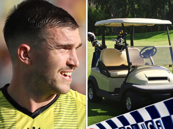 Wellington Phoenix players allegedly went on a golf cart joy ride.