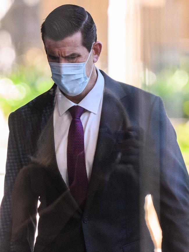 Ben Roberts-Smith arriving at the Federal Court in Sydney. Picture: NCA NewsWire / James Gourley